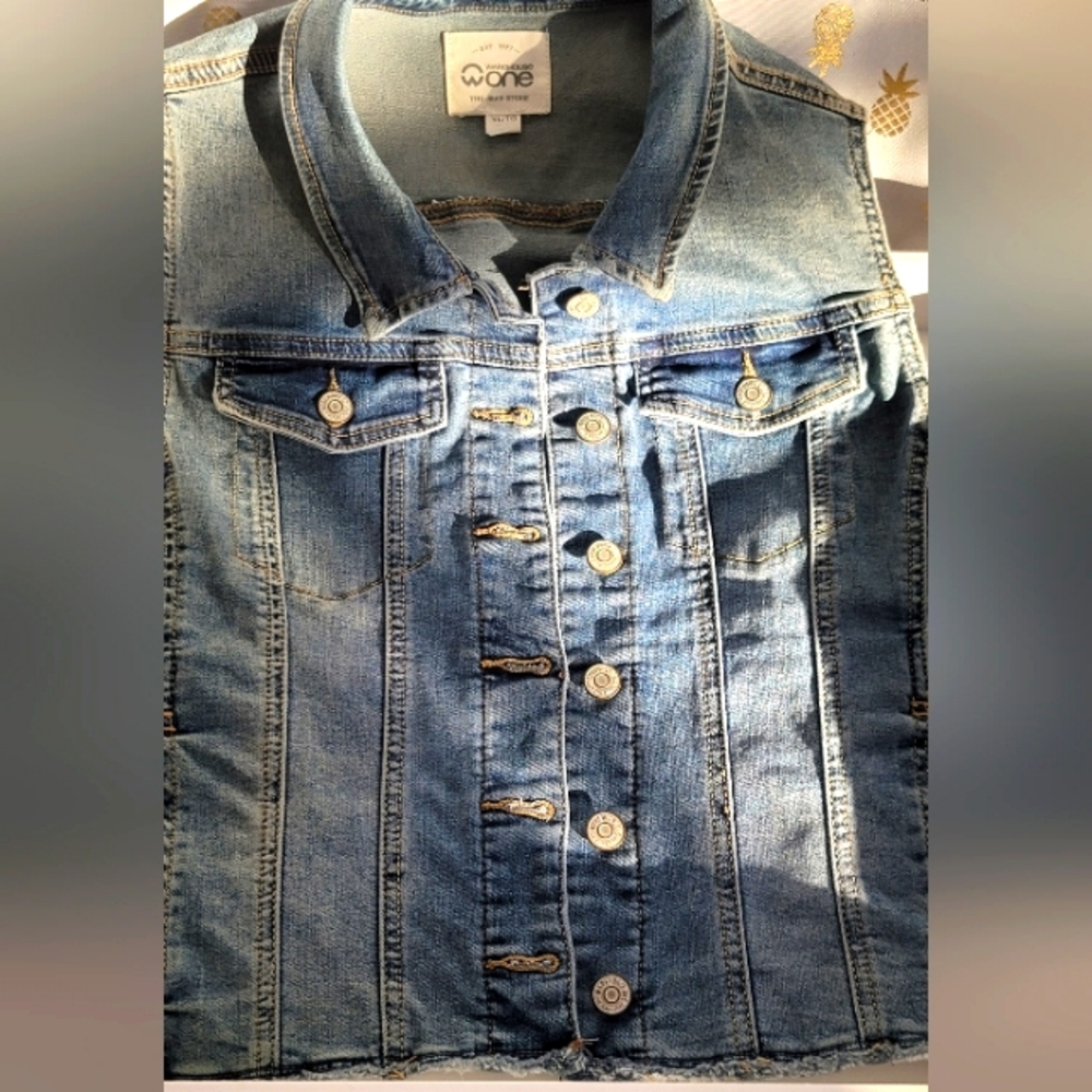 💥 DENIM  VEST !  💥 - Picture 4 of 12